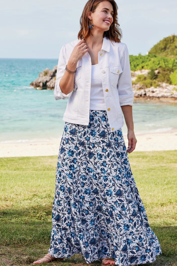 Soft Surroundings Toppers|Jackets & Coats|Diana Shapely Denim Jacket