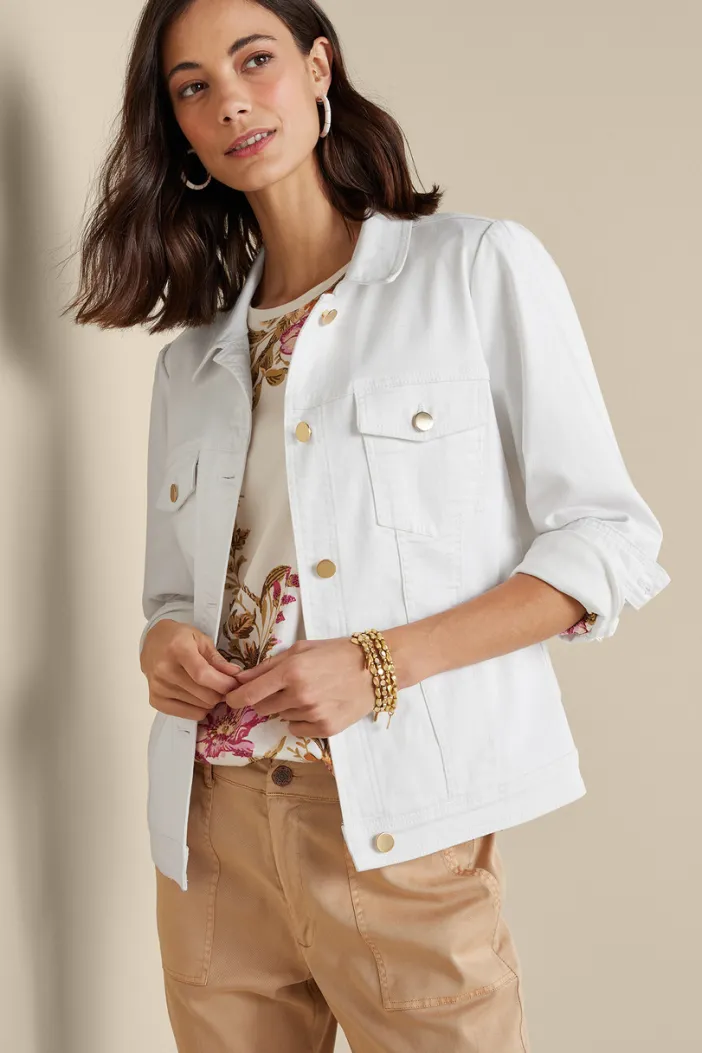 Soft Surroundings Toppers|Jackets & Coats|Diana Shapely Denim Jacket