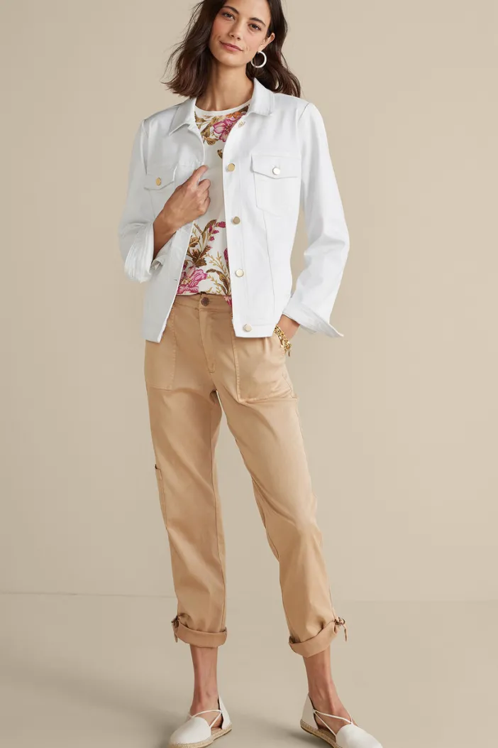 Soft Surroundings Toppers|Jackets & Coats|Diana Shapely Denim Jacket