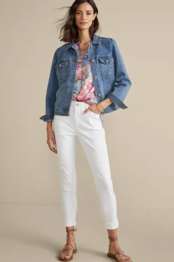 Soft Surroundings Toppers|Jackets & Coats|Diana Shapely Denim Jacket
