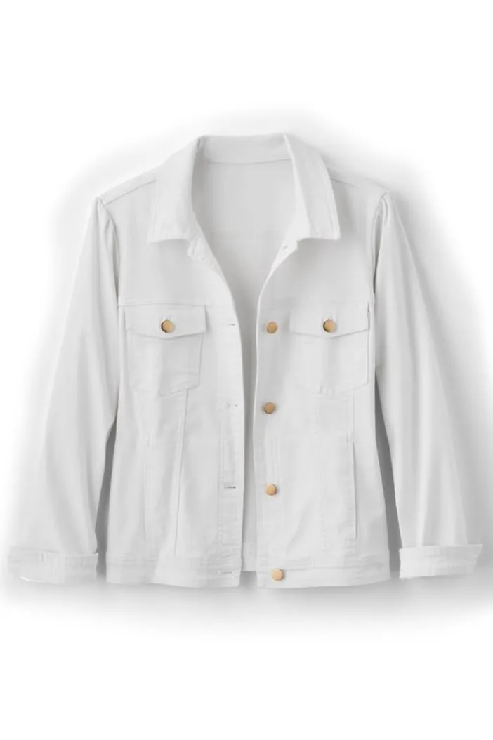 Soft Surroundings Toppers|Jackets & Coats|Diana Shapely Denim Jacket