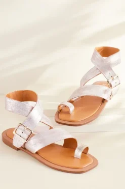 Soft Surroundings Shoes|Diba True Cite See Buckle Sandal Whiskey