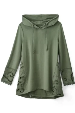 Soft Surroundings Tops|Dionne Top Olive
