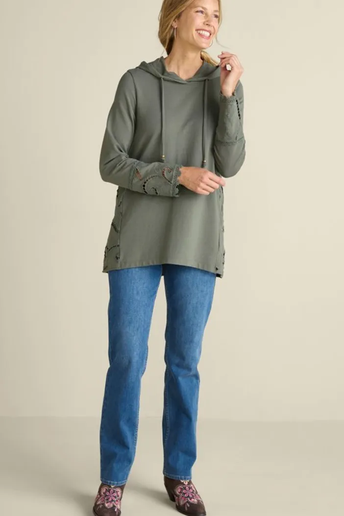 Soft Surroundings Tops|Dionne Top Olive