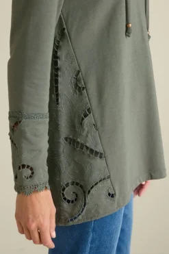 Soft Surroundings Tops|Dionne Top Olive
