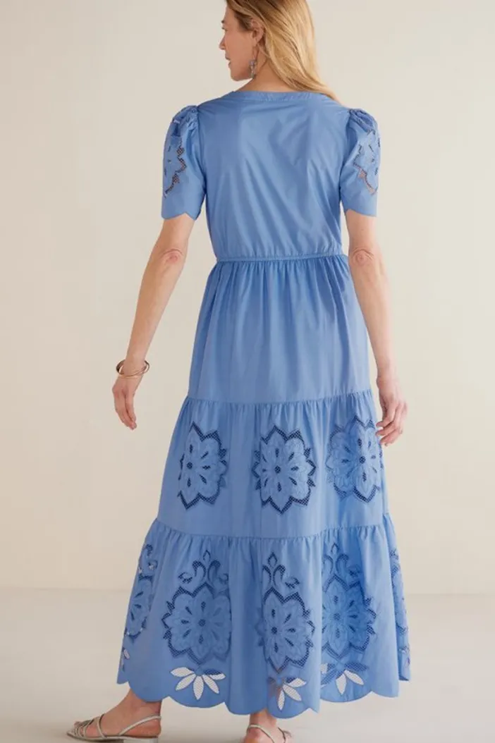 Soft Surroundings Dresses|Dorothy Maxi Dress BlueBonnet