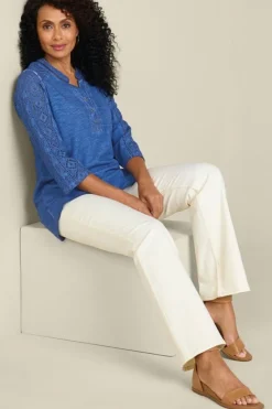 Soft Surroundings Tops|Tunics & Leggings|Draco Tunic CoastalBlue