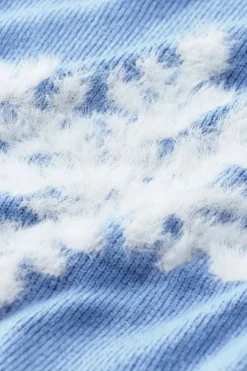 Soft Surroundings Tops|Sweaters & Cardigans|Draya Eyelash Sweater Snowflake