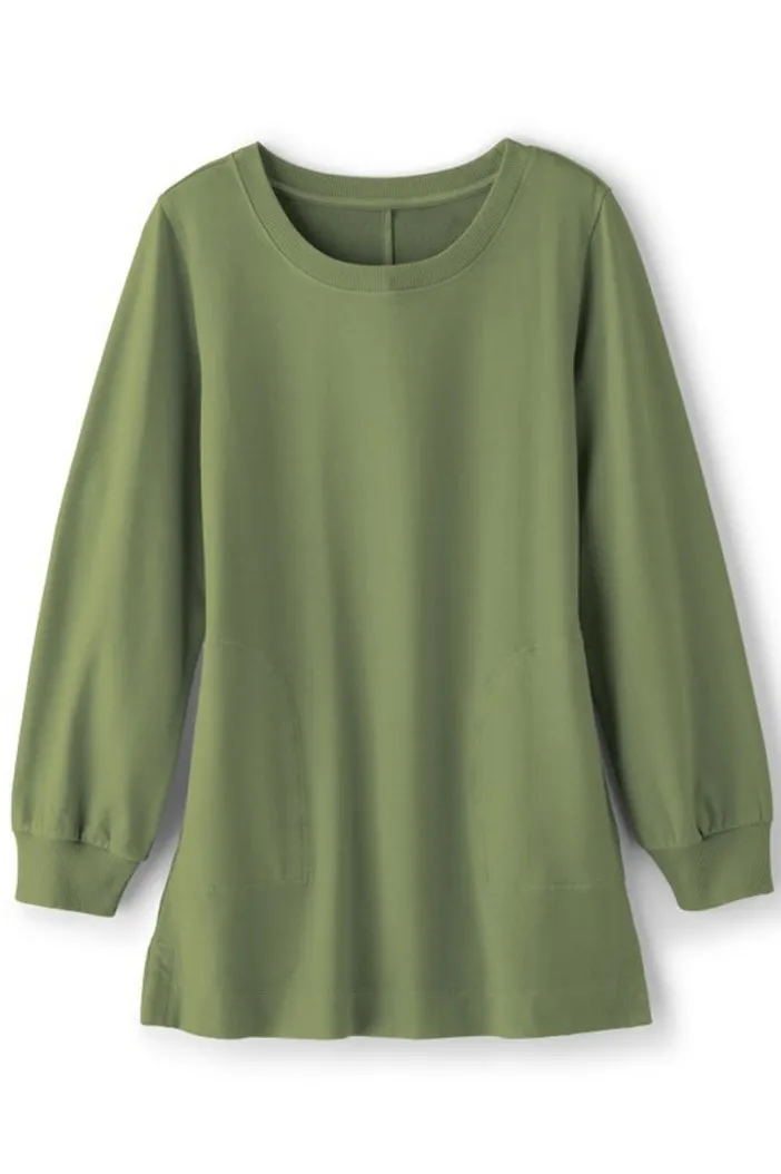 Soft Surroundings Tops|Edith French Terry Tunic