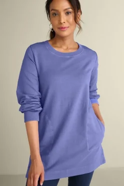 Soft Surroundings Tops|Edith French Terry Tunic