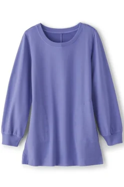 Soft Surroundings Tops|Edith French Terry Tunic