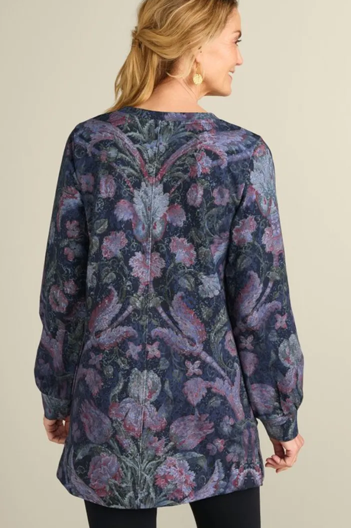 Soft Surroundings Tops|Edith French Terry Tunic