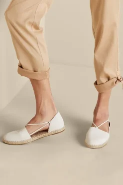 Soft Surroundings Shoes|Eileen Fisher Lee Stretch Espadrille Bone
