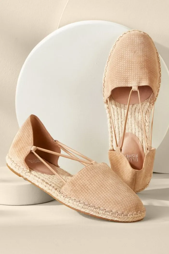 Soft Surroundings Shoes|Eileen Fisher Lee Stretch Espadrille Bone