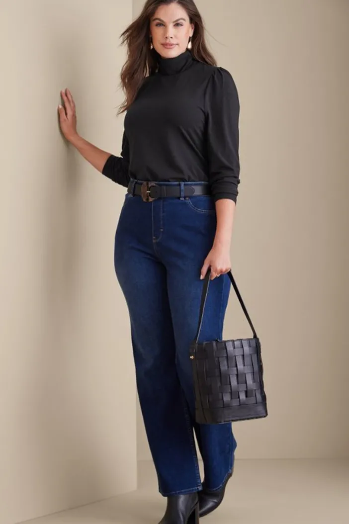 Soft Surroundings Tops|Emme Turtleneck Top