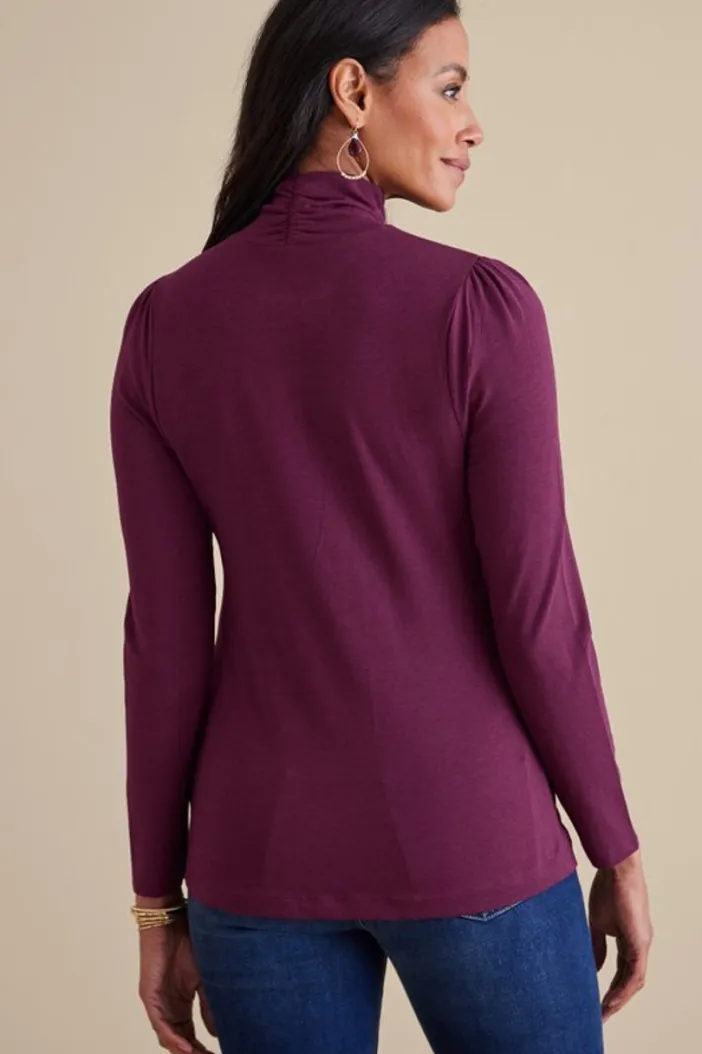 Soft Surroundings Tops|Emme Turtleneck Top