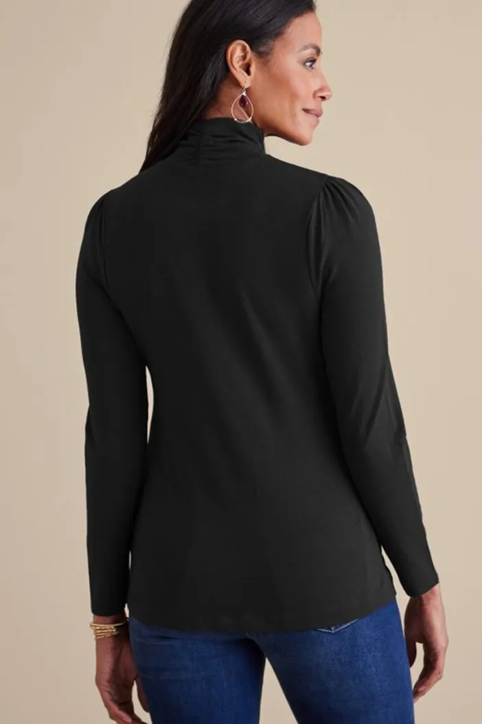Soft Surroundings Tops|Emme Turtleneck Top