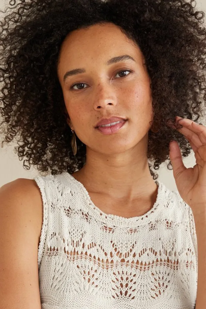 Soft Surroundings Dresses|Erica Crochet Midi Dress AntiqueWhite