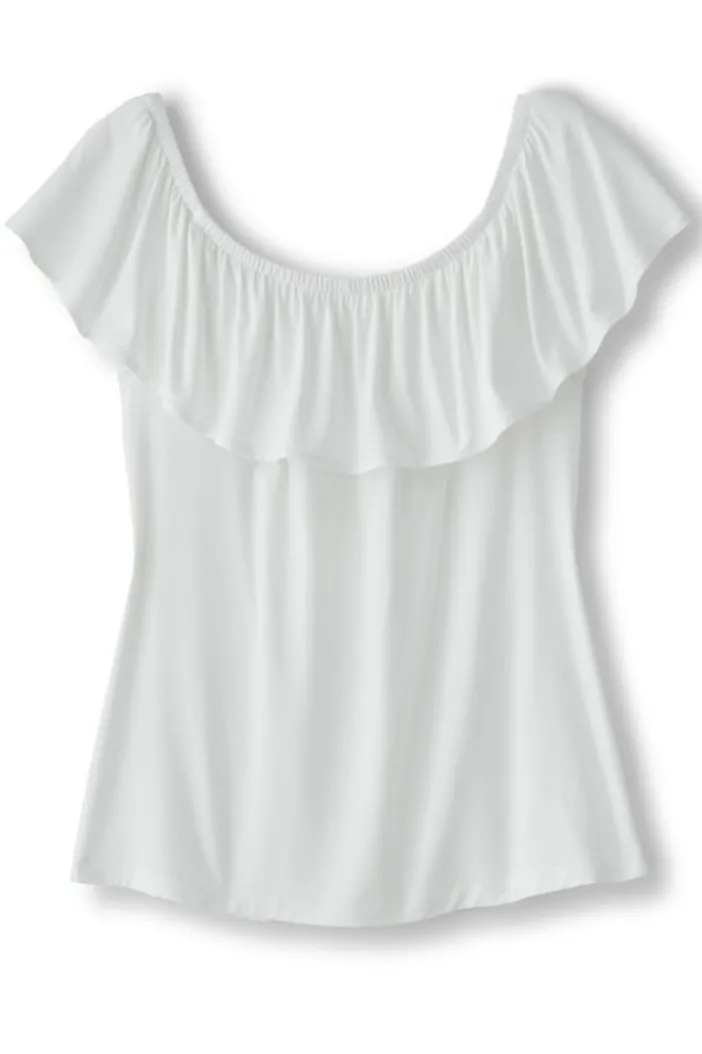 Soft Surroundings Tops|Essie Top VerdantGreen