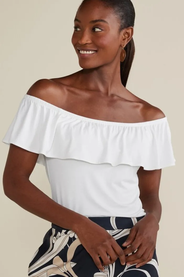 Soft Surroundings Tops|Essie Top VerdantGreen