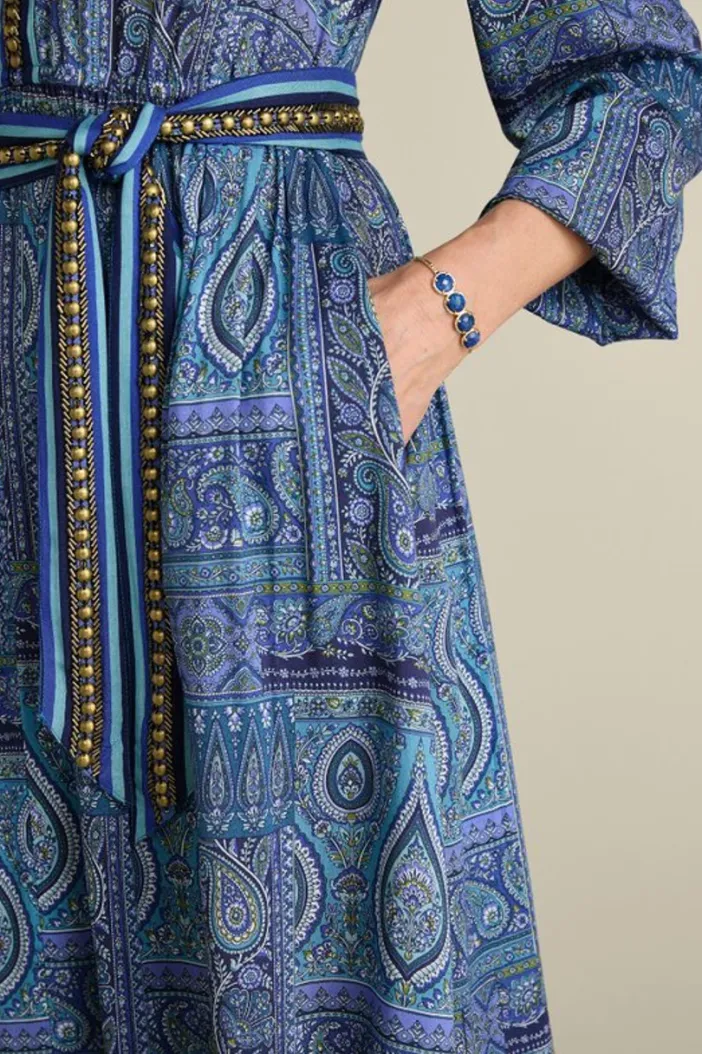 Soft Surroundings Dresses|Eugenie Maxi Dress AzoresScarf