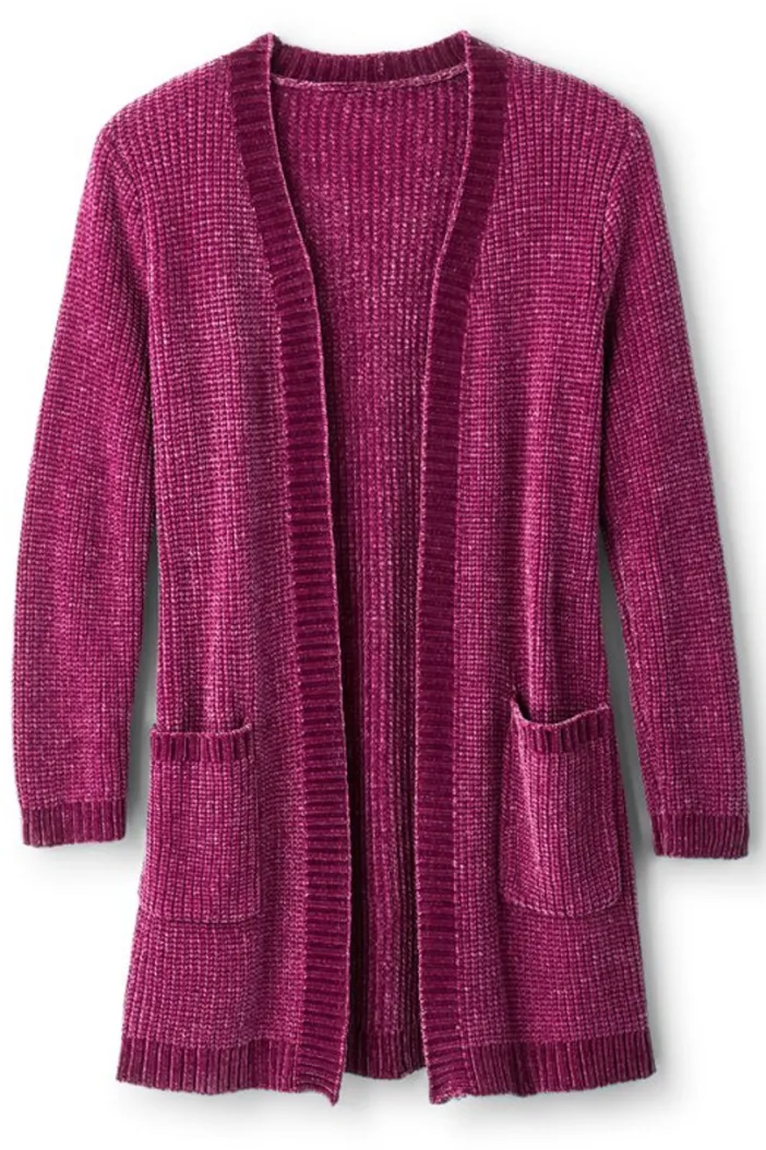 Soft Surroundings Sweaters & Cardigans|Faith Chenille Cardigan