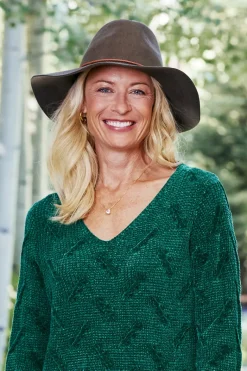 Soft Surroundings Hats|Fallon Packable Fedora Cocoa