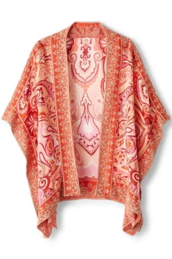 Soft Surroundings Toppers|Jackets & Coats|Farida Topper PinkBeachPaisley