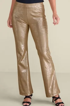 Soft Surroundings Pants|Faux Suede Bootcut Pants