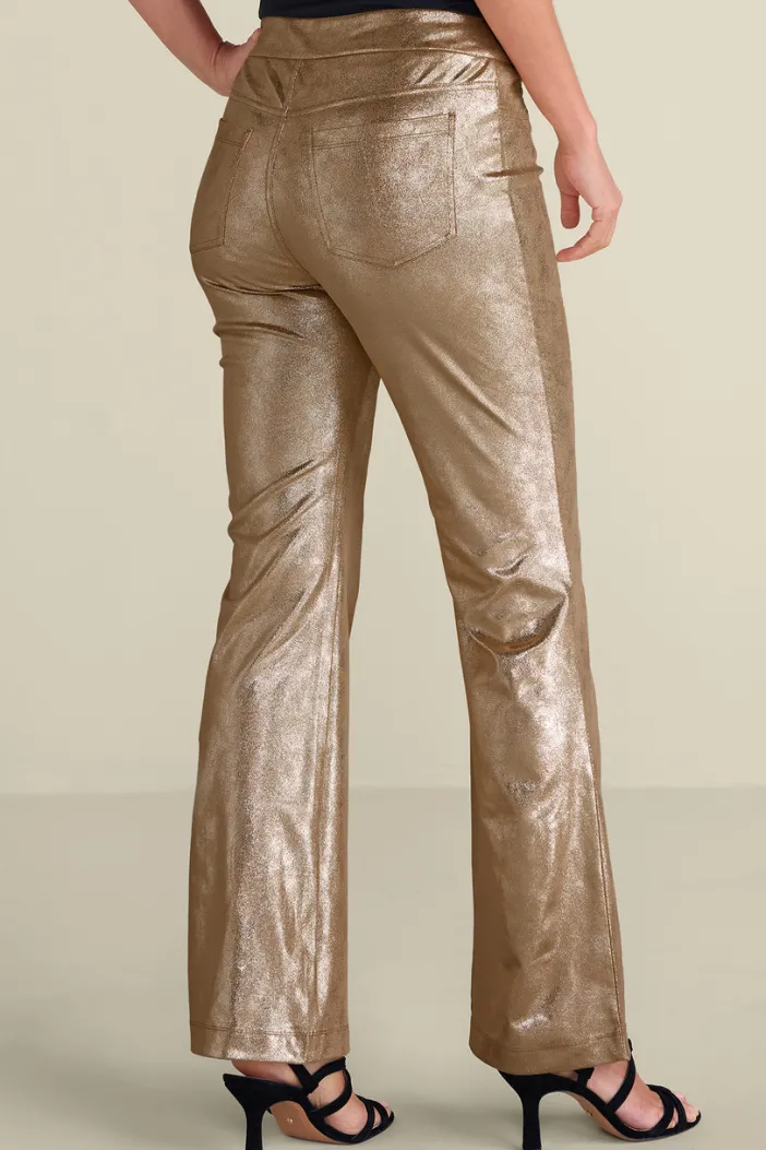 Soft Surroundings Pants|Faux Suede Bootcut Pants
