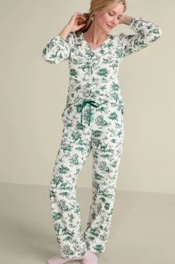 Soft Surroundings Sleepwear & Lounge|Festive Finley Sleep Set