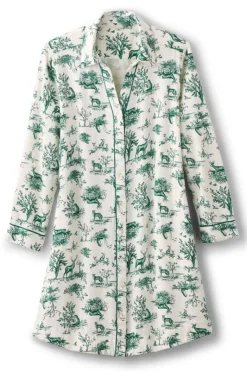 Soft Surroundings Sleepwear & Lounge|Festive Finley Sleep Shirt