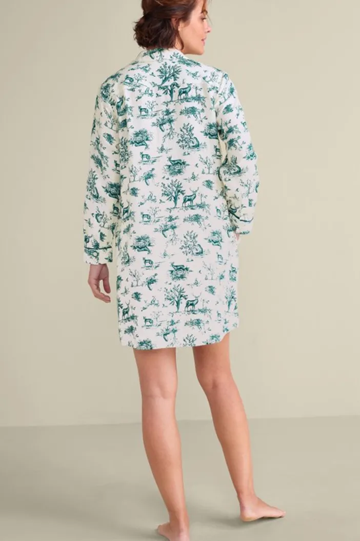 Soft Surroundings Sleepwear & Lounge|Festive Finley Sleep Shirt