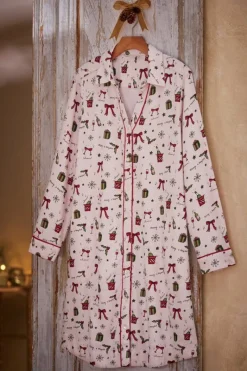 Soft Surroundings Sleepwear & Lounge|Festive Finley Sleep Shirt