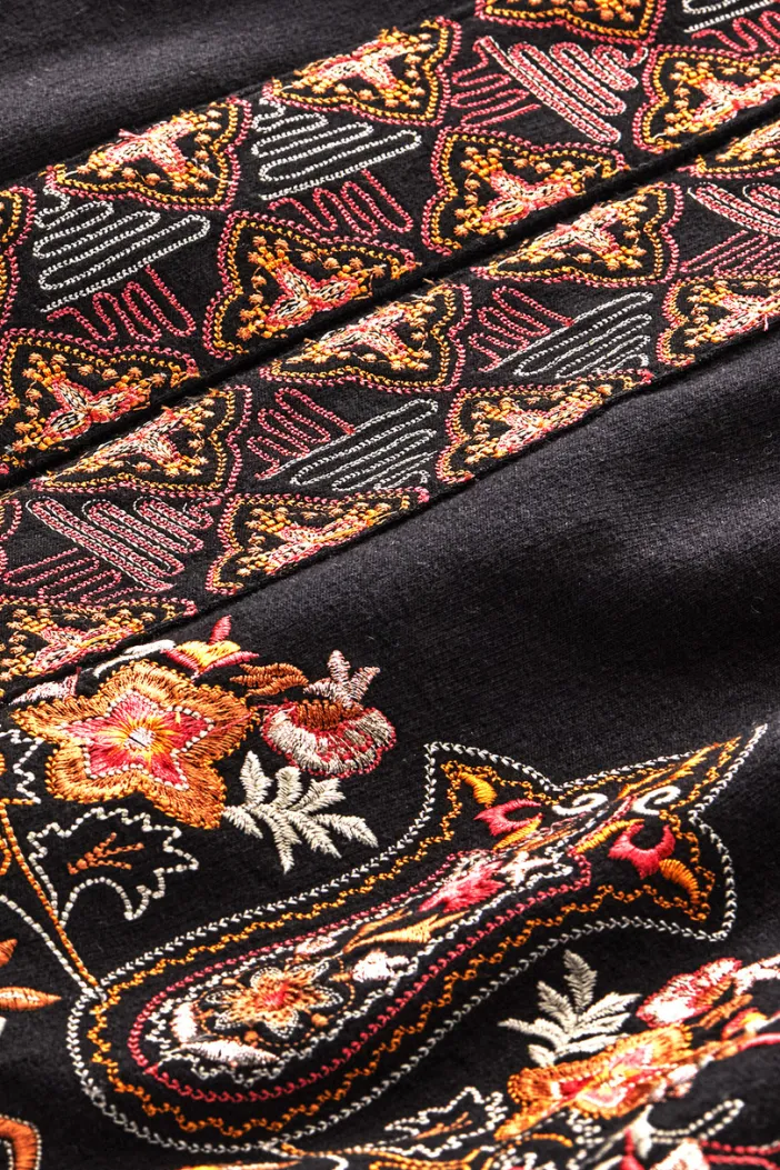 Soft Surroundings Toppers|Jackets & Coats|Fiberworks Kimono AntiqueBlack