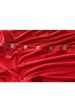Soft Surroundings Tops|Filigree Velvet Boyfriend Shirt
