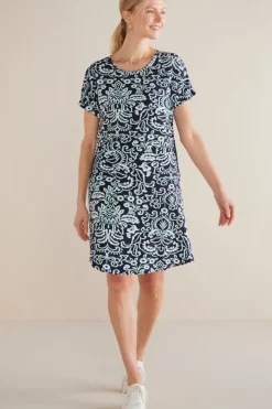 Soft Surroundings Dresses|Fina French Terry Short Dress