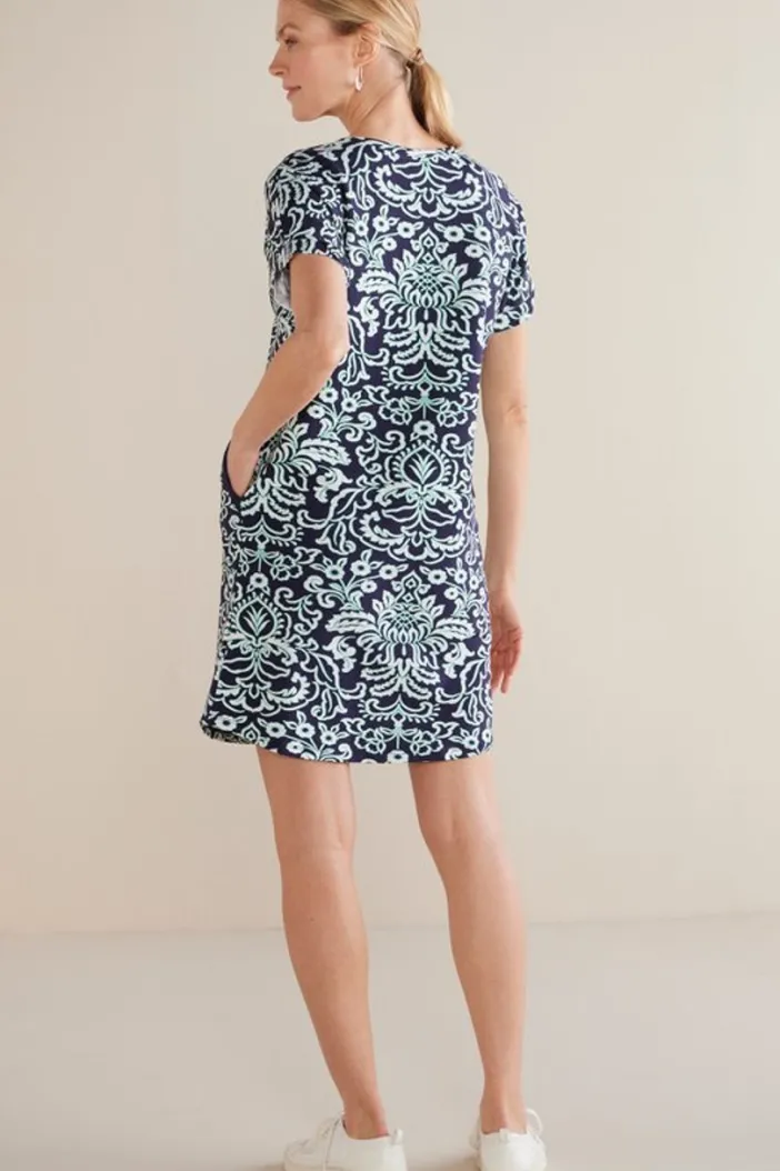 Soft Surroundings Dresses|Fina French Terry Short Dress