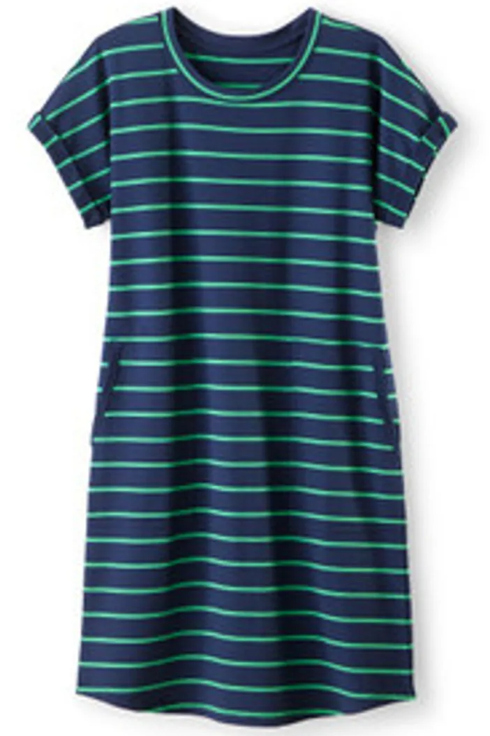 Soft Surroundings Dresses|Fina French Terry Short Dress