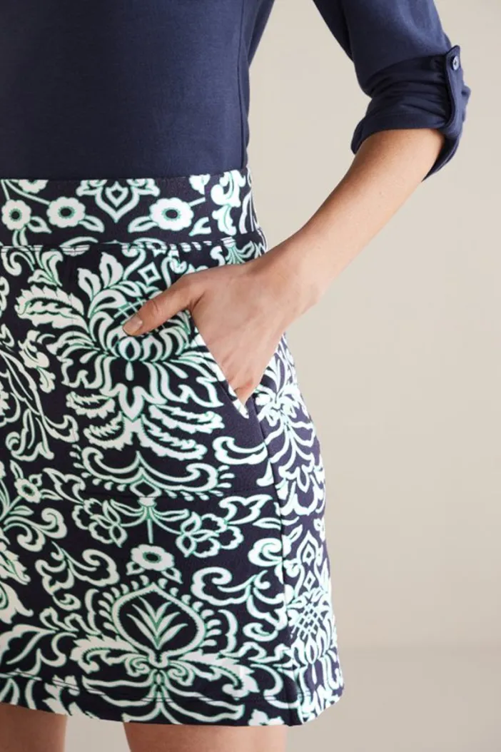 Soft Surroundings Pants|Skirts|Fina French Terry Skort JaipurScarf