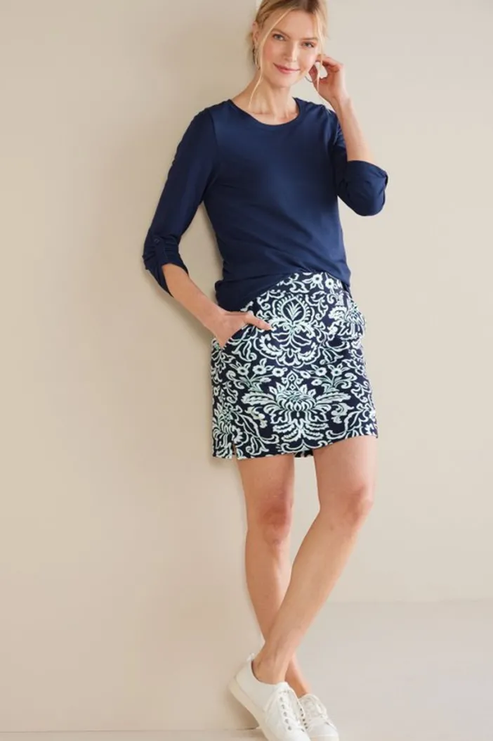 Soft Surroundings Tops|Fina French Terry Tee