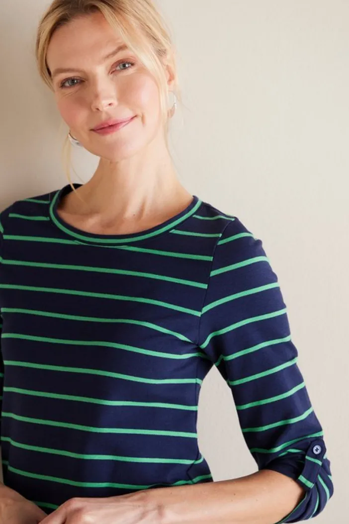 Soft Surroundings Tops|Fina French Terry Tee