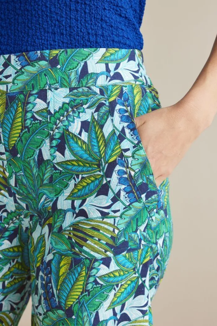 Soft Surroundings Pants|Shorts|Flavia Linen Blend Shorts