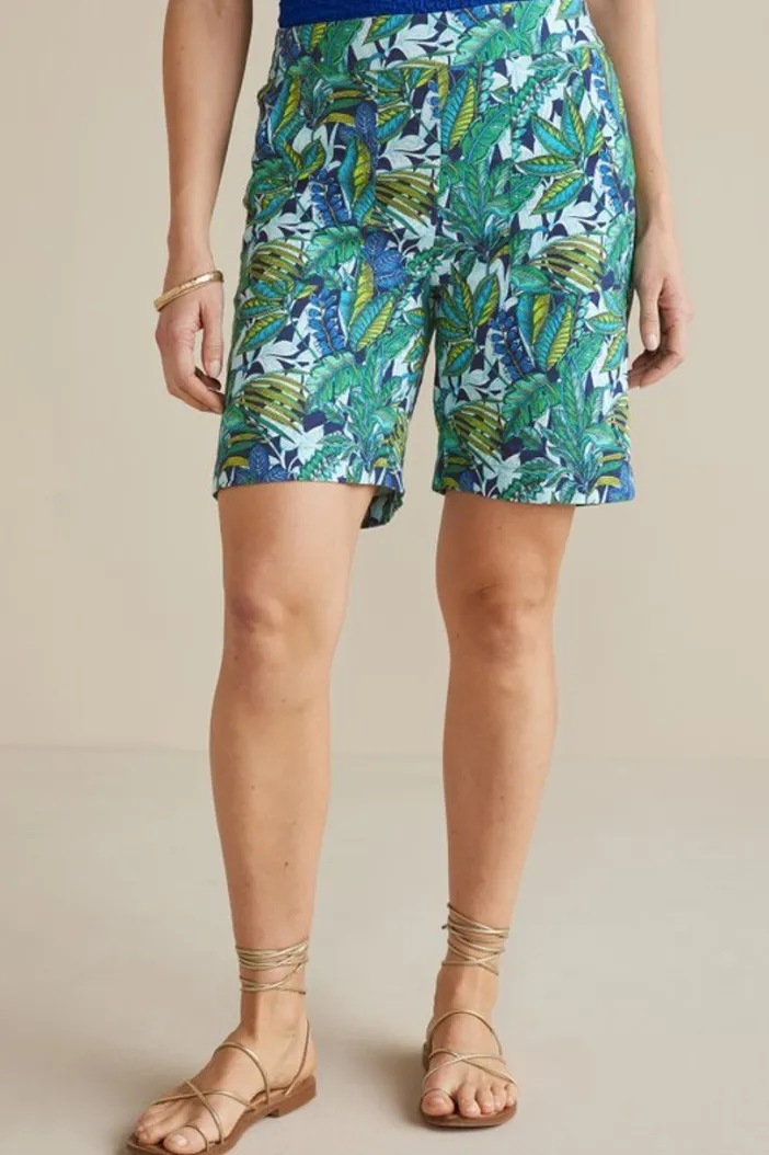 Soft Surroundings Pants|Shorts|Flavia Linen Blend Shorts
