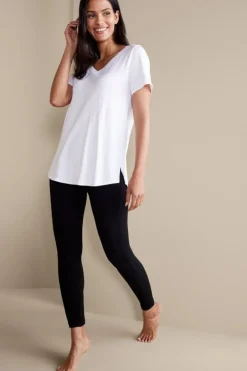 Soft Surroundings Pants|Leggings|Fleece Lined Leggings