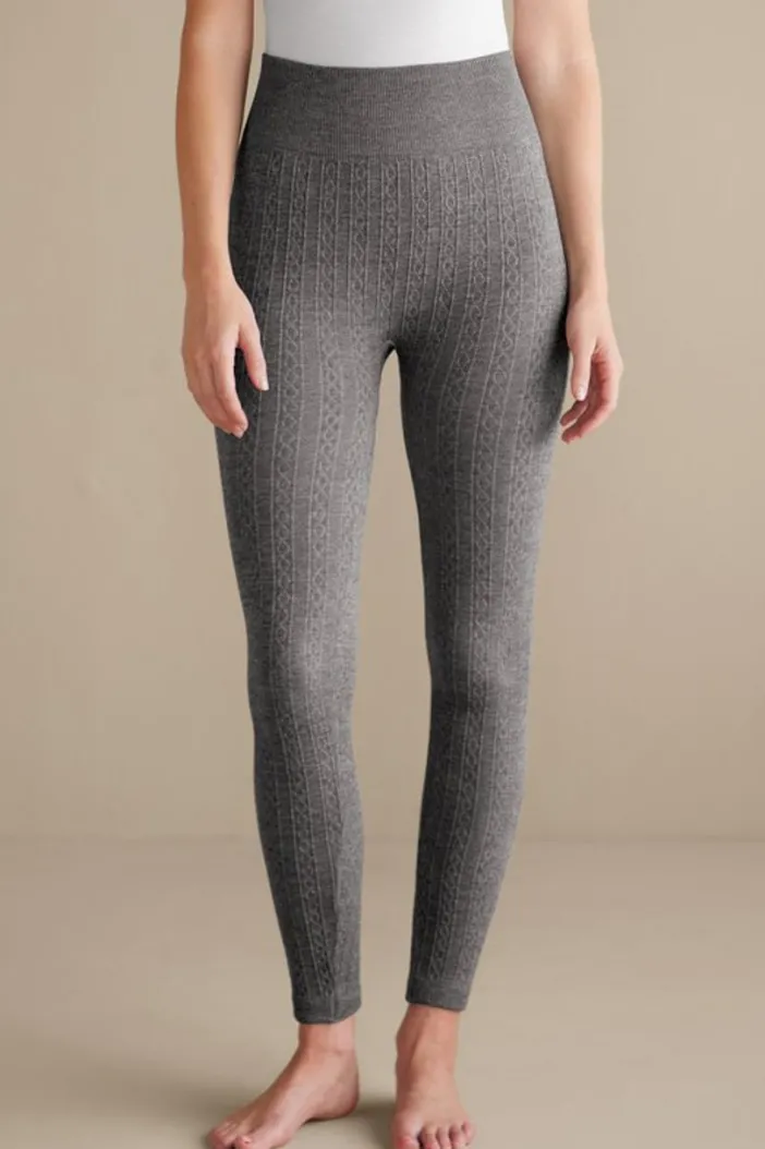 Soft Surroundings Pants|Leggings|Fleece Lined Leggings