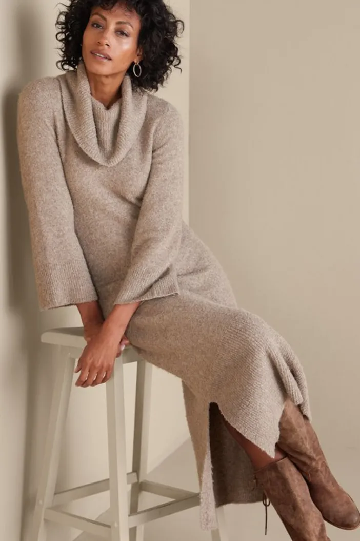 Soft Surroundings Dresses|Frances Dress LightBrown