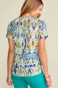 Soft Surroundings Tops|Francesca Top MenaraIkat