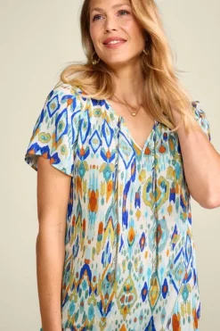 Soft Surroundings Tops|Francesca Top MenaraIkat