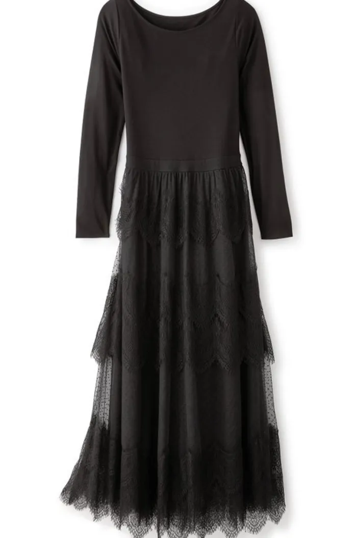 Soft Surroundings Dresses|Frederica Dress Black